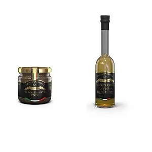 La Rustichella Black Truffle Olive Oil 250 ml - black