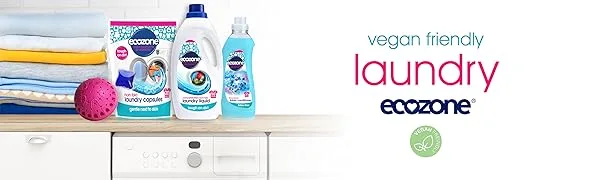 Ecozone Non-Bio Laundry Liquid 1500ml 18 Washes Tough On Dirt - product information 1