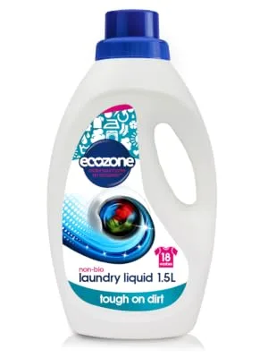 Ecozone Non-Bio Laundry Liquid 1500ml 18 Washes Tough On Dirt - product information 2