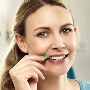 TePe Interdental Brush Original Green 0.8 mm/ISO 5 8pcs plaque removal efficient clean between the teeth tooth floss for narrow gaps 8 count (Pack of 1) Green (Size 5) - tepe brushes