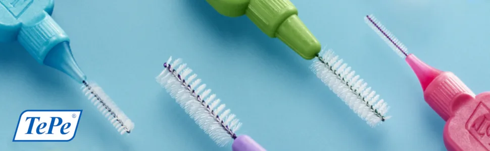 TePe Interdental Brush Original Green 0.8 mm/ISO 5 8pcs plaque removal efficient clean between the teeth tooth floss for narrow gaps 8 count (Pack of 1) Green (Size 5) - TePe interdental brush idb