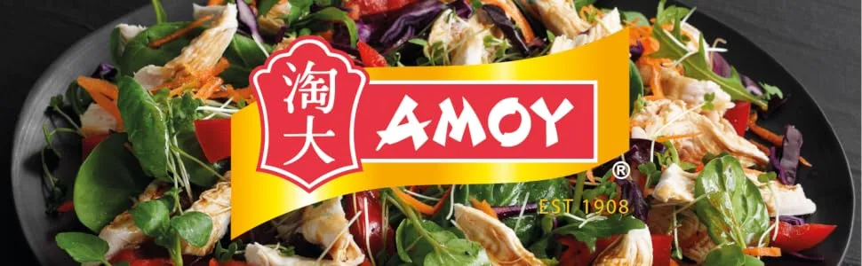 Amoy Straight to Wok Medium Noodles 2 x 150g - Amoy Banner 2