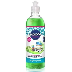 Ecozone Dishwasher Rinse Aid 500ml Active Quick Dry Action Sparkling Results - WUL5