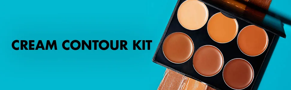 Sleek MakeUp Cream Contour Kit Easily Blendable Smooth and Long Lasting Contour Palette Light 12g - Cream Contour Kit