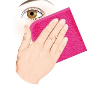 Danielle Creations Erase Your Face Eco Friendly Reusable Make Up Remover Cloth in Pink - cloth makeup remover natural erase your face