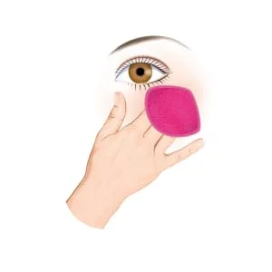 Danielle Creations Erase Your Face Eco Friendly Reusable Make Up Remover Cloth in Pink - cloth makeup remover natural erase your face eye mitt