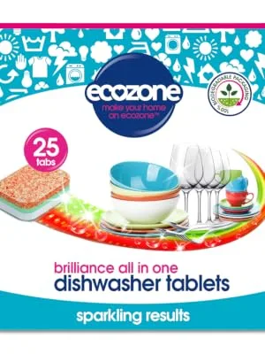 Ecozone Dishwasher Tablets (25 tablets) 25 Tabs - DTAB25