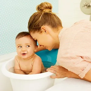 Munchkin Infant Scooper Spoons Blue/Green - munchkin bath tub