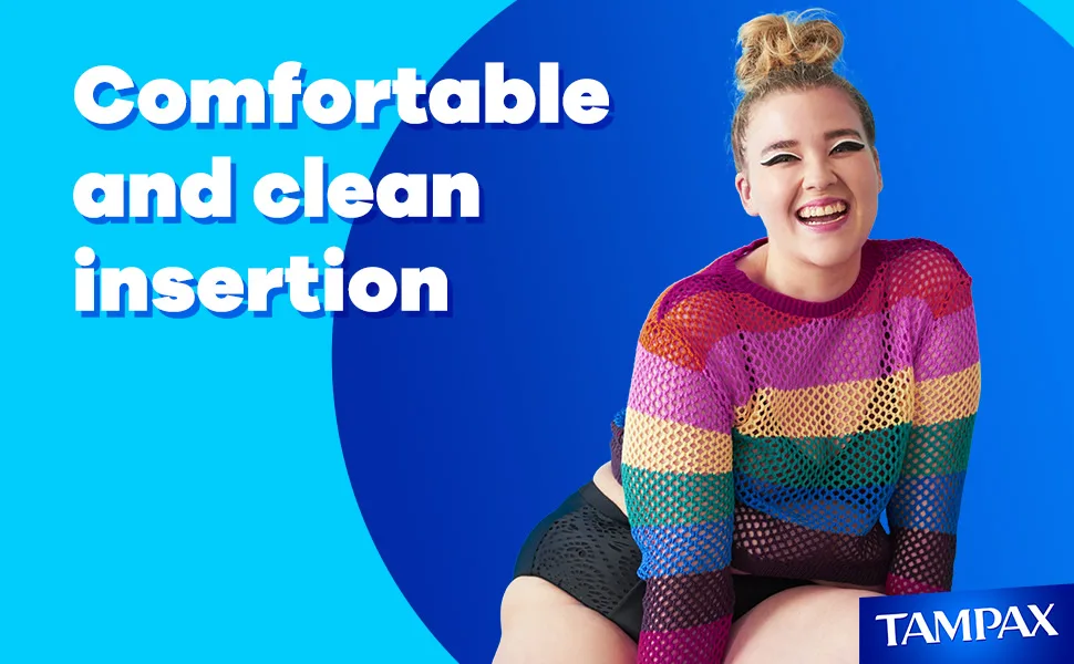 Tampax Compak Regular Applicator Tampons 18 Tampons - Comfortable and clean insertion