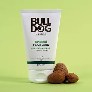 Bulldog Skincare Sensitive Face Scrub for Men 125 ml fresh 125 ml (Pack of 1) - Face scrub
