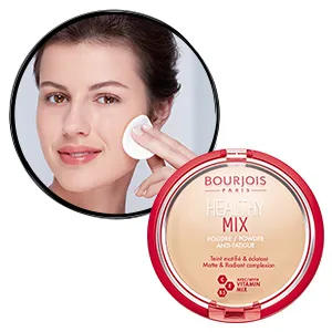 Bourjois Healthy Mix Anti-Fatigue Medium coverage Liquid Foundation 63 Cocoa 3ml - step 3