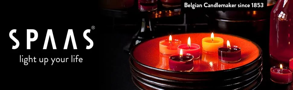 Spaas 30 Scented Tealights Assorted Colours 4.5 Hours Poetic Mystery Rose Blush Poetic mystery - Spaas, Spaas Kaarsen, Candles, Candlelight, Belgian, 1853, Belgium, Light up your life