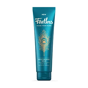 Feathrs Sensitive Shave Cream for Styling Intimate Areas - Vegan - 150ml 150 ml (Pack of 1) - Moisturising Balm
