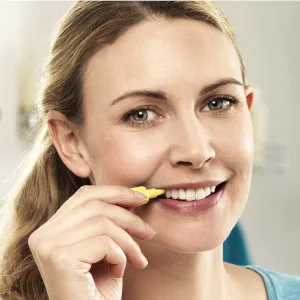 TePe Interdental Brushes | Type: Extra Soft | Yellow | Size 4 (0.7mm) | 8 Count (Pack of 1) - tepe brushes