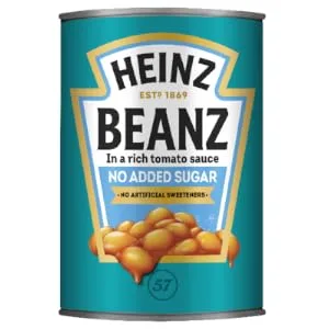 Heinz No Added Sugar Bundle Beans Soups and Hoops 400g 12 Cans - Heinz, Beanz, Beans