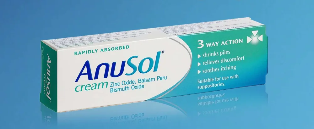 Anusol Cream for Haemorrhoids Treatment - Shrinks Piles Relieves Discomfort and Soothes Itching 43g - anusol bullets