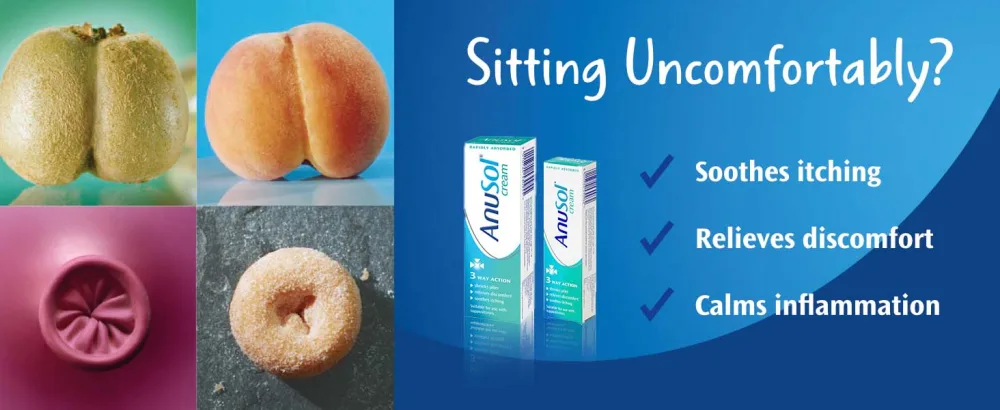 Anusol Cream for Haemorrhoids Treatment - Shrinks Piles Relieves Discomfort and Soothes Itching 43g - anusol cream