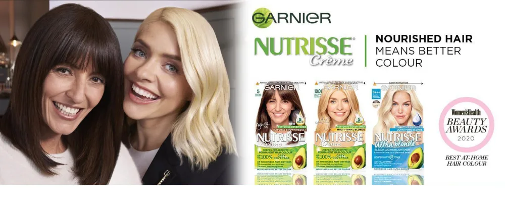 Garnier Nutrisse Permanent Hair Dye Natural-looking hair colour result For All Hair Types 4.5 Auburn - garnier nutrisse