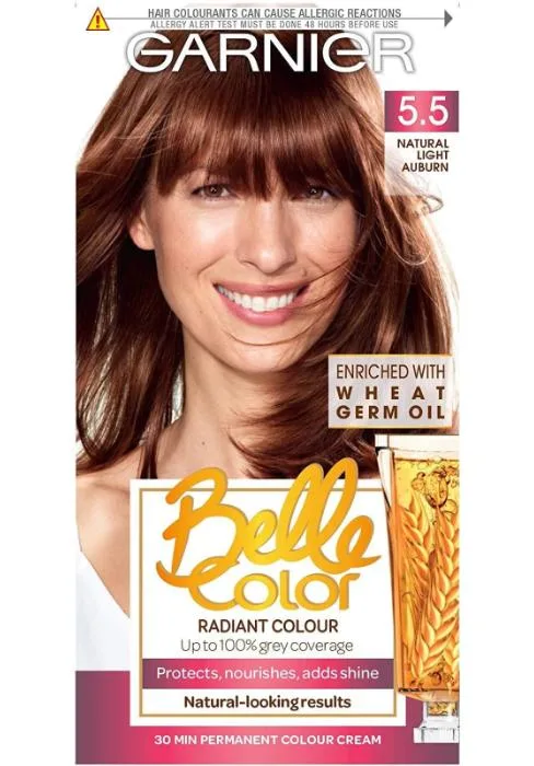 Garnier Nutrisse Permanent Hair Dye Natural-looking hair colour result For All Hair Types 4.5 Auburn - product information 8