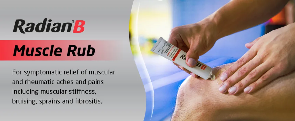 Radian B Muscle Rub 40g - Radian B Muscle Rub