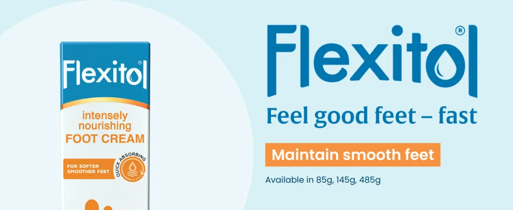 Flexitol Intensely Nourishing Foot Cream Intensive Hydration for Dry Feet and Legs Maintains Soft Feet White 85 g - Flexitol