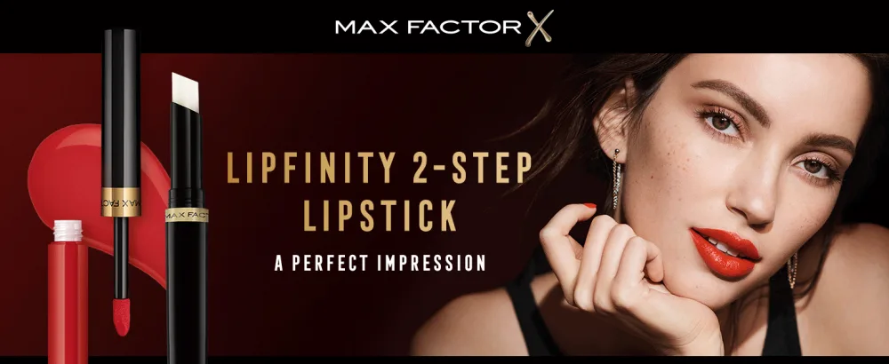 Max Factor Lipfinity Long-Lasting Two Step Lipstick - 13 Luscious 4.2g 013 Luscious 2 Count (Pack of 1) - Main