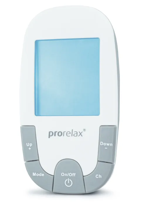 prorelax TENS/EMS Duo | Electrostimulation device | 2 therapies with one device | Natural therapy against chronic pain and for muscle building - prorelax TENS/EMS Super Duo Plus