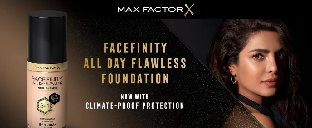 Max Factor Facefinity 3-in-1 All Day Flawless Liquid Foundation SPF 20 - 80 Bronze (Packaging May Vary) Bronze 30 ml (Pack of 1) - Max Factor Facefinity 3 In 1 All Day Flawless Foundation