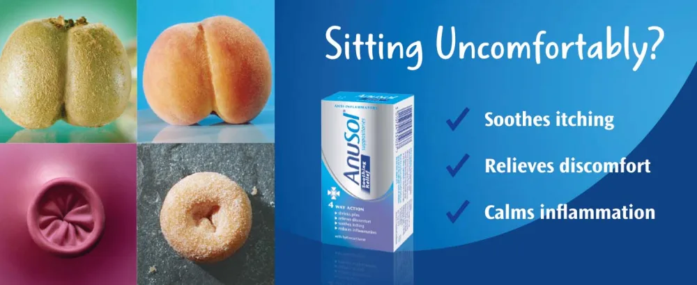 Anusol Soothing Relief Suppositories - suppositories header