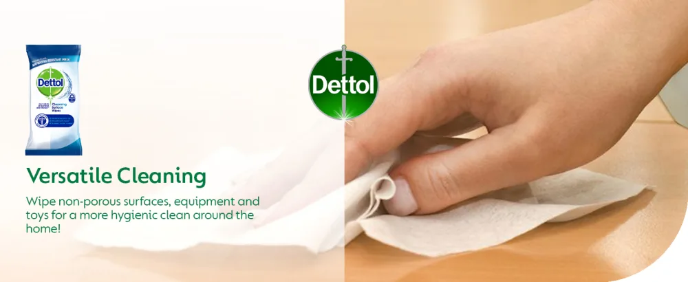 Dettol Antibacterial Surface Cleaning Wipes 252 each Cleansing Wipes - product information 8