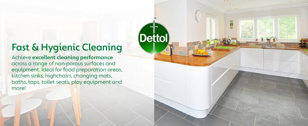 Dettol Antibacterial Surface Cleaning Wipes 126 Count (Pack of 1) - product information 4