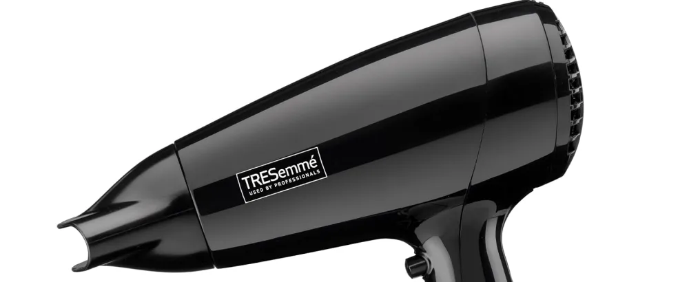 TRESemme 2000W Fast Hair Dryer super compact ultra lightweight Black - dryer