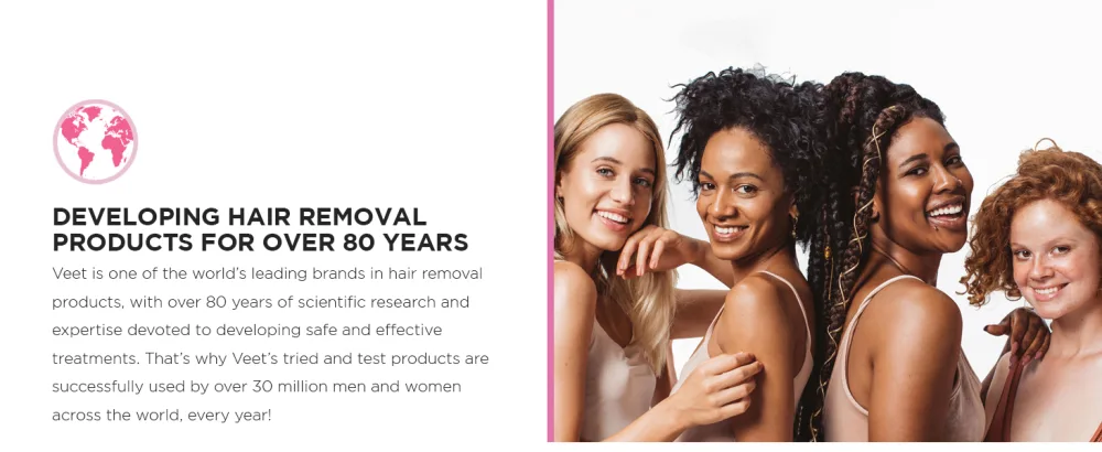 Veet Cold Wax Strips Hair Removal Legs & Body Sensitive Skin 40 Strips 4 Finish Wipes Single - Trusted Worldwide