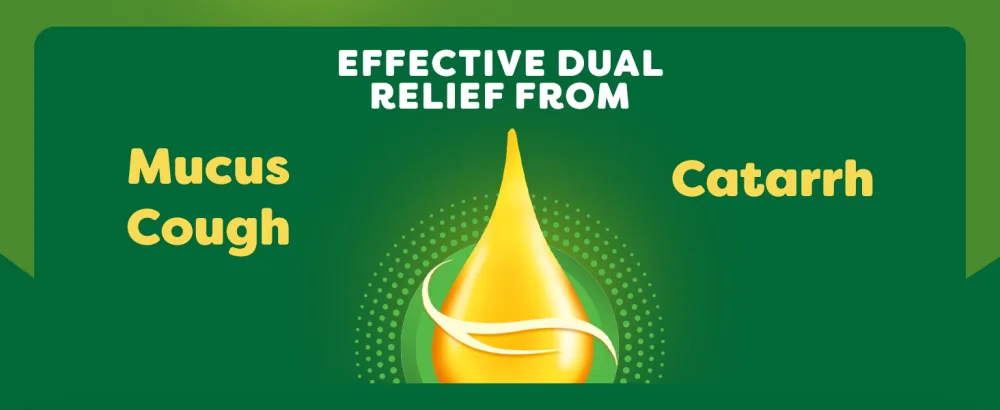 Lemsip Cough for Mucus Cough & Catarrh 100mg/2.5mg/5ml Oral Solution 180ml - Lemsip