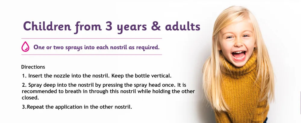 Calpol Blocked Nose Spray 88073 - calpol blocked nose spray congestion relief