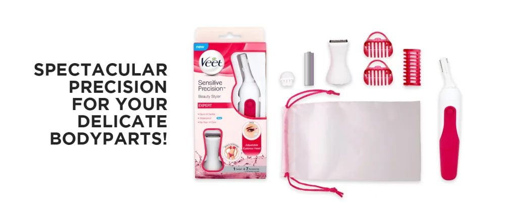 Veet Precision Trimmer White 2 - HOTSPOT