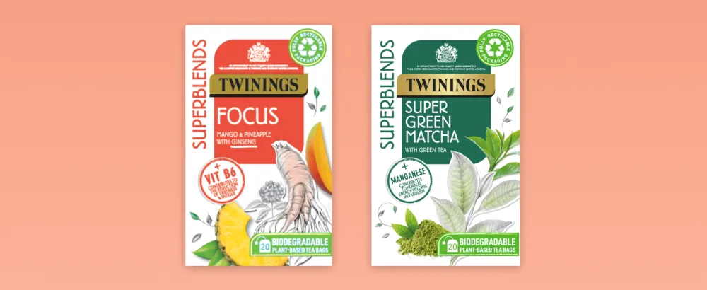 Twinings Superblends Matcha Green Tea 20 Teabags - ssas