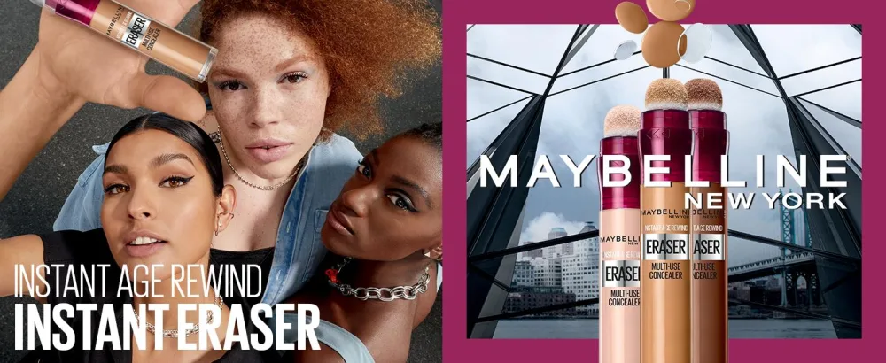 Maybelline Instant Anti Age Eraser Eye Concealer Dark Circles And Blemish Concealer Ultra Blendable Formula 08 Buff 08 Buff 6.8 ml (Pack of 1) - Maybelline New York concealer, multi purpose and anti age