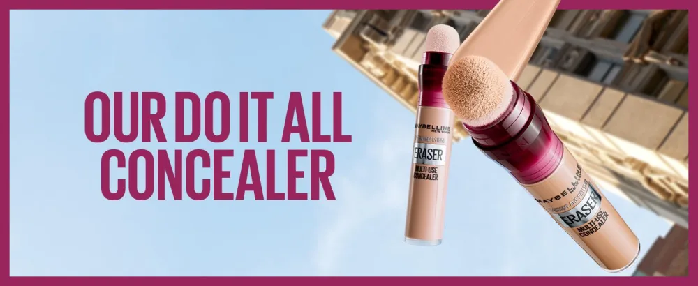 Maybelline Instant Anti Age Eraser Eye Concealer Dark Circles And Blemish Concealer Ultra Blendable Formula 08 Buff 08 Buff 6.8 ml (Pack of 1) - Maybelline New York concealer, multi purpose and anti age