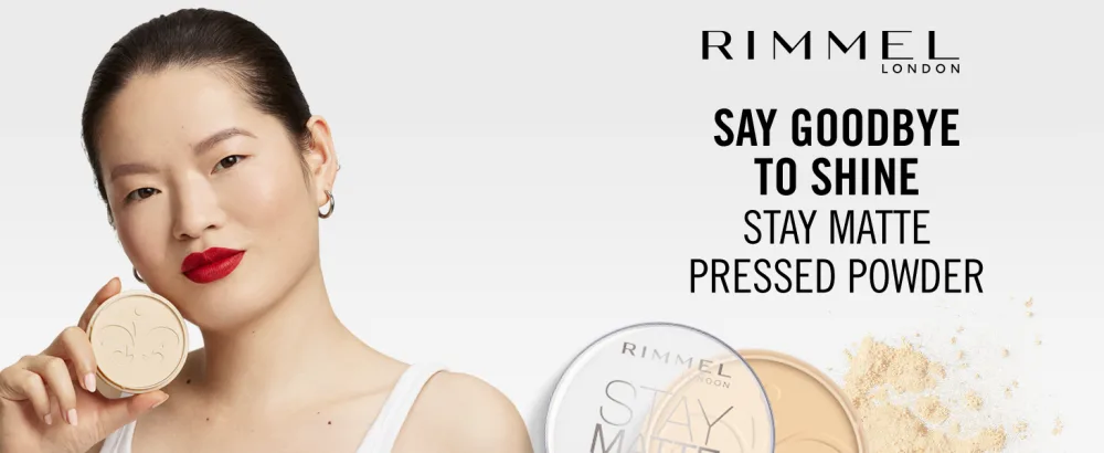 Rimmel London Stay Matte Pressed Powder 4 Sandstorm 14g cream 14 g (Pack of 1) - Main