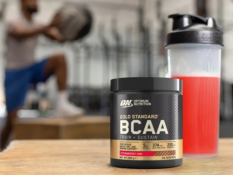 Optimum Nutrition ON Gold Standard 100% Isolate Pure Whey Protein Naturally Occurring BCAAs and Glutamine Pre and Post Workout Chocolate Flavour 31 Servings 930 g - bcaa