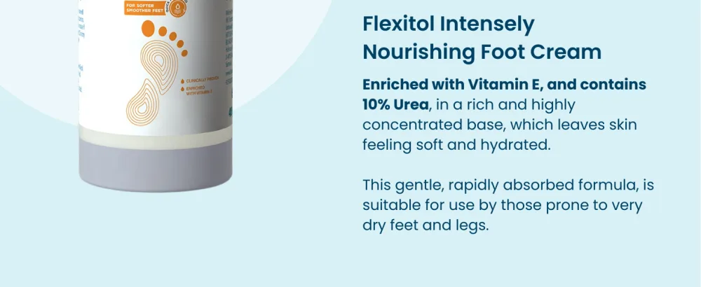 Flexitol Intensely Nourishing Foot Cream Provides Intensive Hydration for Very Dry Feet and Legs - 485 g OneSize - Flexitol