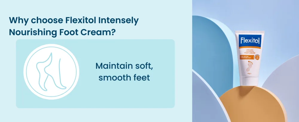 Flexitol Intensely Nourishing Foot Cream Provides Intensive Hydration for Very Dry Feet and Legs - 485 g OneSize - Flexitol