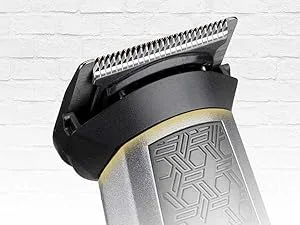 BaByliss MEN 11 in 1 Carbon Titanium Face and Body Multi Grooming Kit with Nose Trimmer and Foil Shaver Attachments - trimmer