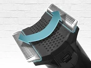 BaByliss The Crew Cut: DIY Hair Clipper Cordless Multi-directional easy self-hair cutting - dual