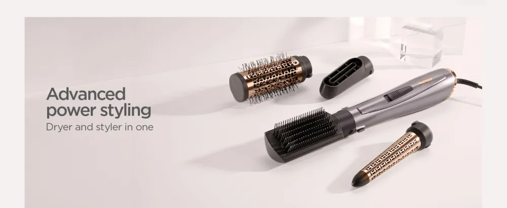 BaByliss Air Styler 1000W Hair dryer brush Shape volume curl smooth dry and style single - advanced power styling