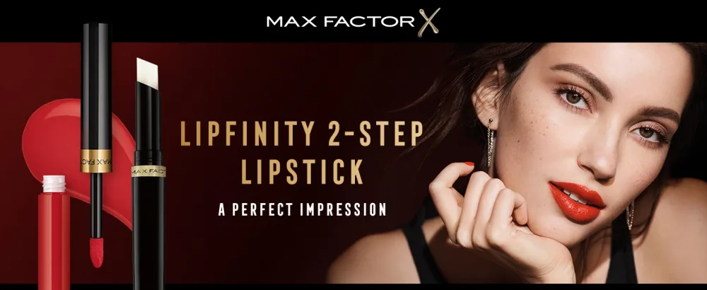 Coty Max Factor Lipfinity Liquid Lipstick Starlet 88 0.03 Kg Starlet 88 2 Count (Pack of 1) - Max Factor Lipfinity 2 Step Lipstick