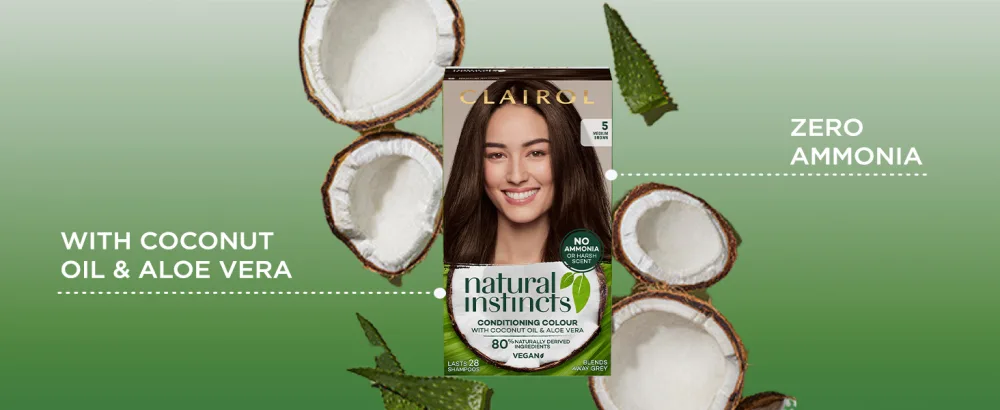 Clairol Natural Instincts Semi-Permanent No Ammonia Hair Dye 6RR Light Red 6R Light Red 1 Count (Pack of 1) - product information 3