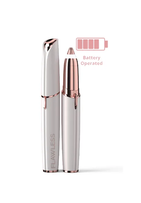 Finishing Touch Flawless Next Generation Brows Eyebrow Hair Trimmer Rechargeable Blush Blush Single - Flawless