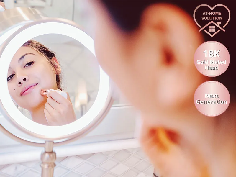 Finishing Touch Flawless Hair Remover - Blush - Woman Using Flawless Product